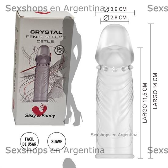 MUESTRA Funda para pene transparente